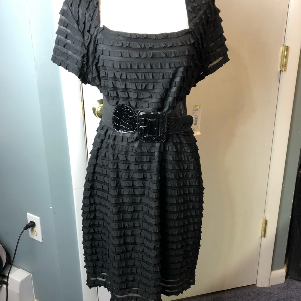 Ronnie Nicole Ruffle tiered dress plus size (18)